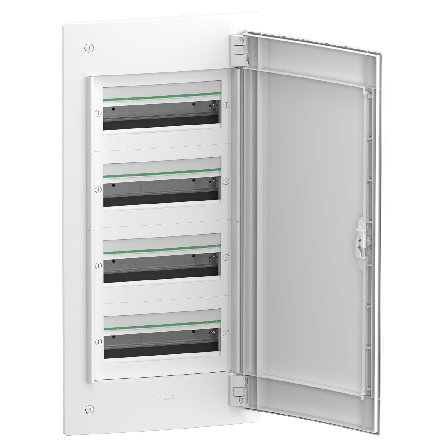 LVSXE413 - Cuadro eléctrico empotrar PrismaSeT XS 4 Filas x 13 Módulos + Puerta Blanca Schneider
