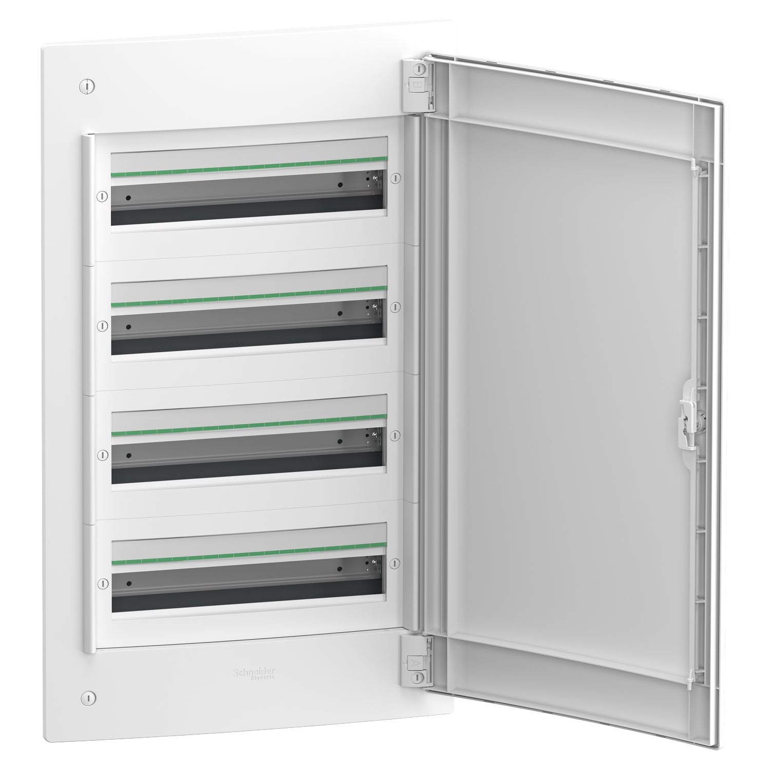 LVSXE418 - Cuadro eléctrico empotrar PrismaSeT XS 4 Filas x 18 Módulos + Puerta Blanca Schneider