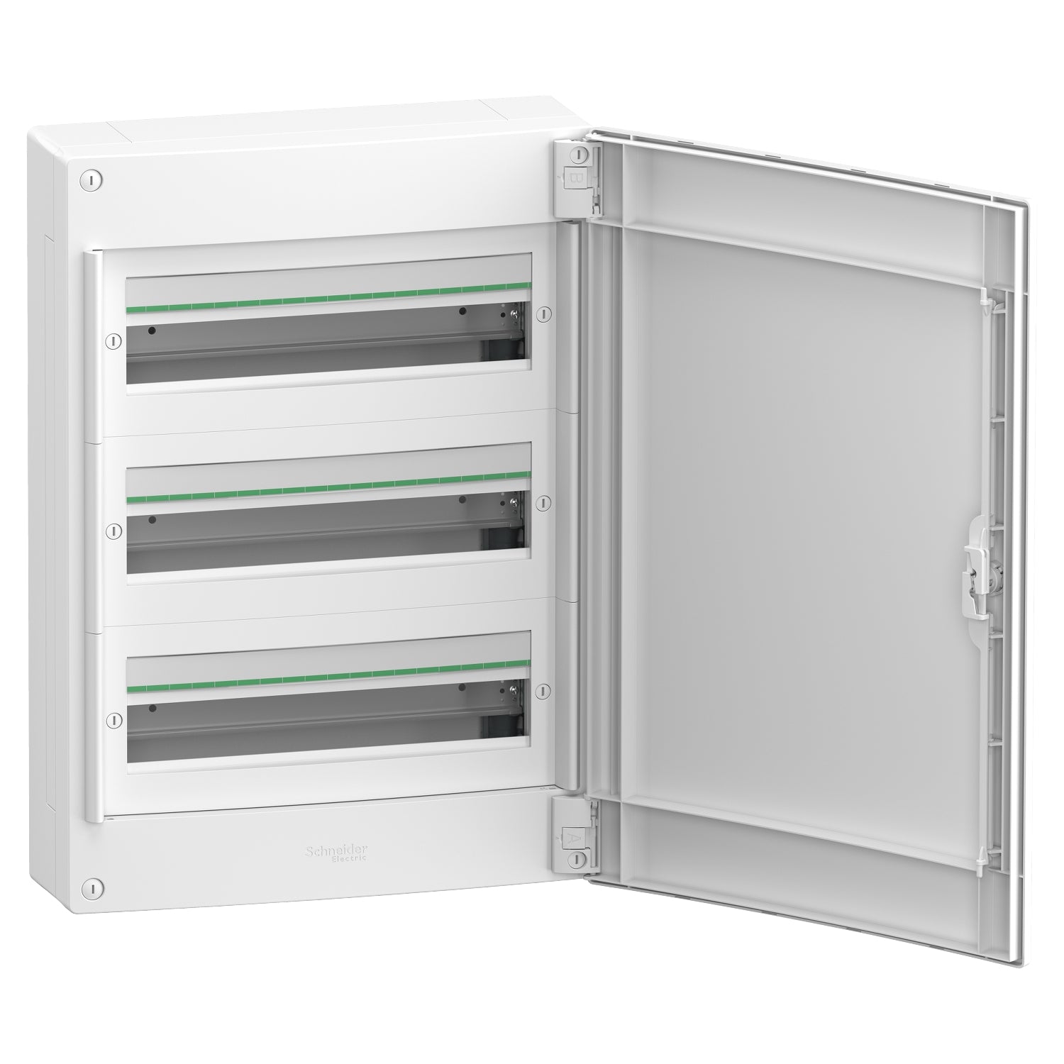 LVSXL318 - Cuadro eléctrico superficie PrismaSeT XS 3 Filas x 18 Módulos + Puerta Blanca Schneider