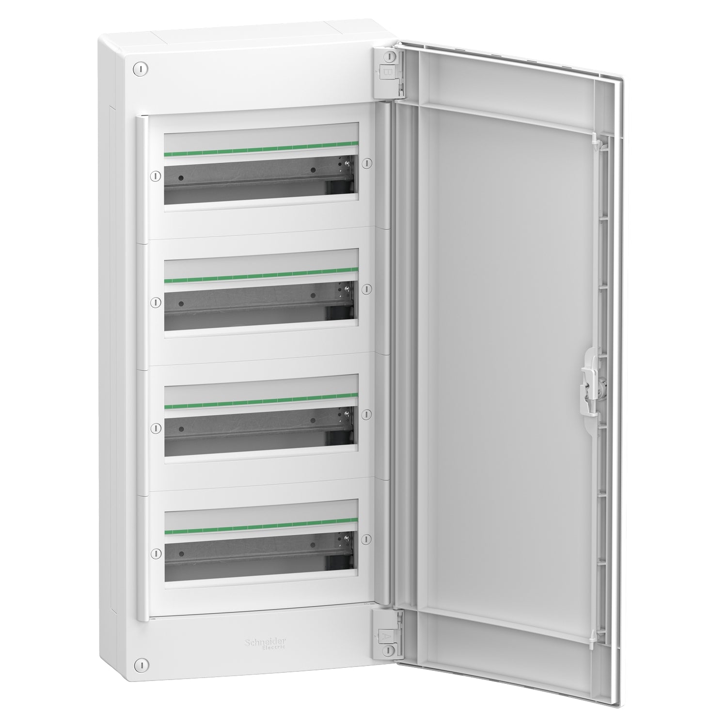 LVSXL413 - Cuadro eléctrico superficie PrismaSeT XS 4 Filas x 13 Módulos + Puerta Blanca Schneider