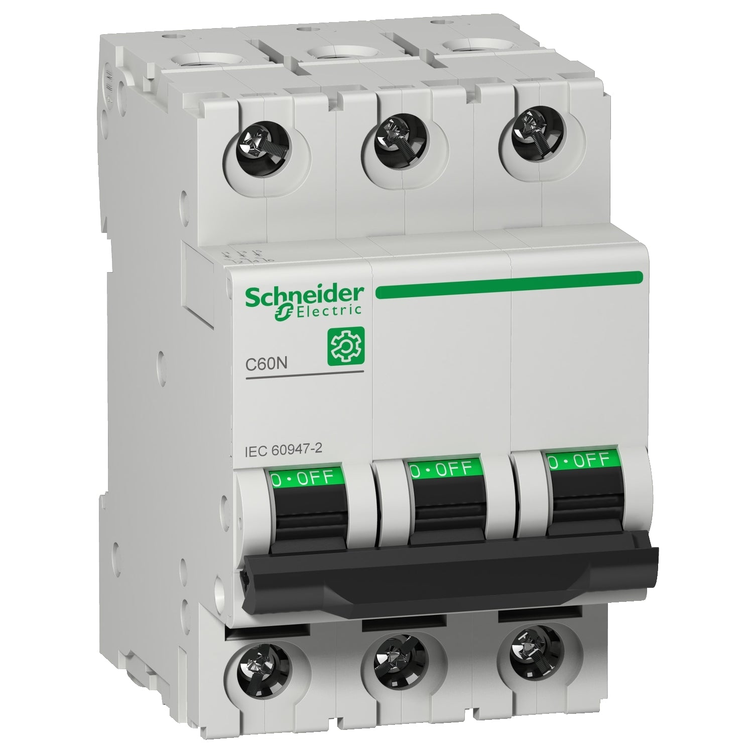 M9F12316 - Interruptor Magnetotérmico Tripolar C60N 3P 16A Curva D 10kA Schneider
