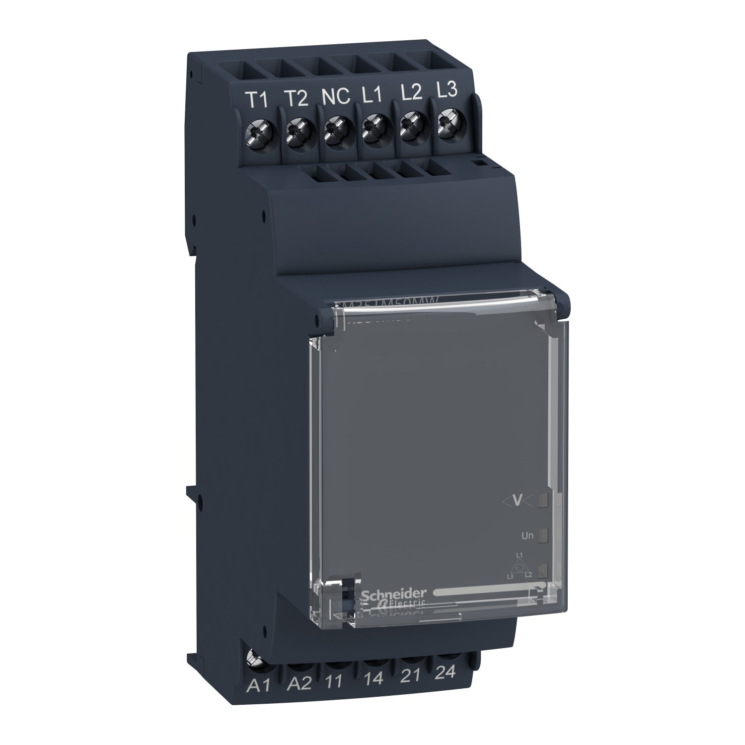RM35TM50MW - Relé de control de voltaje y temperatura del motor RM35-T 24..240V CA/CC 2NO Schneider