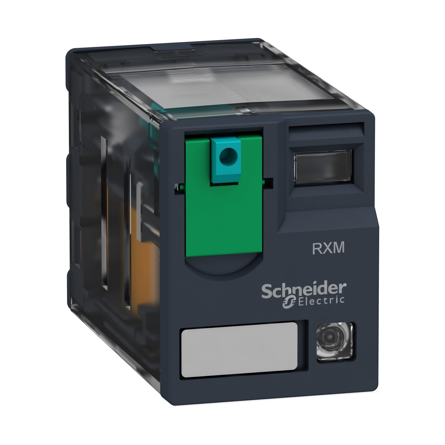 RXM2AB2JD - Relé Electromecánico en miniatura enchufable 12A 2 NANC led 12V CC Schneider