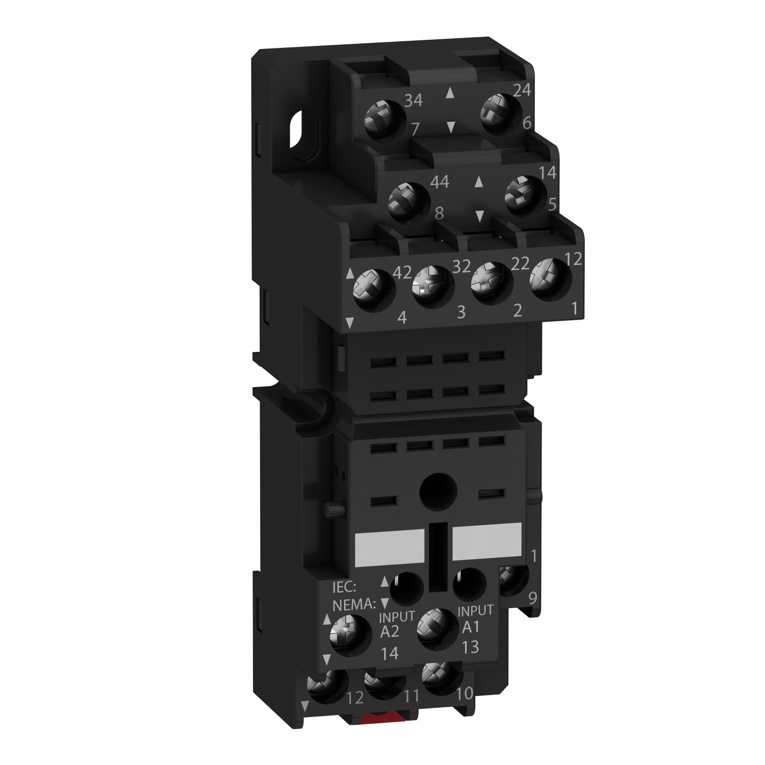 RXZE2M114 - Base Relé Temporizador RXM2/4 E/S mezcladas tornillo-estrib Schneider