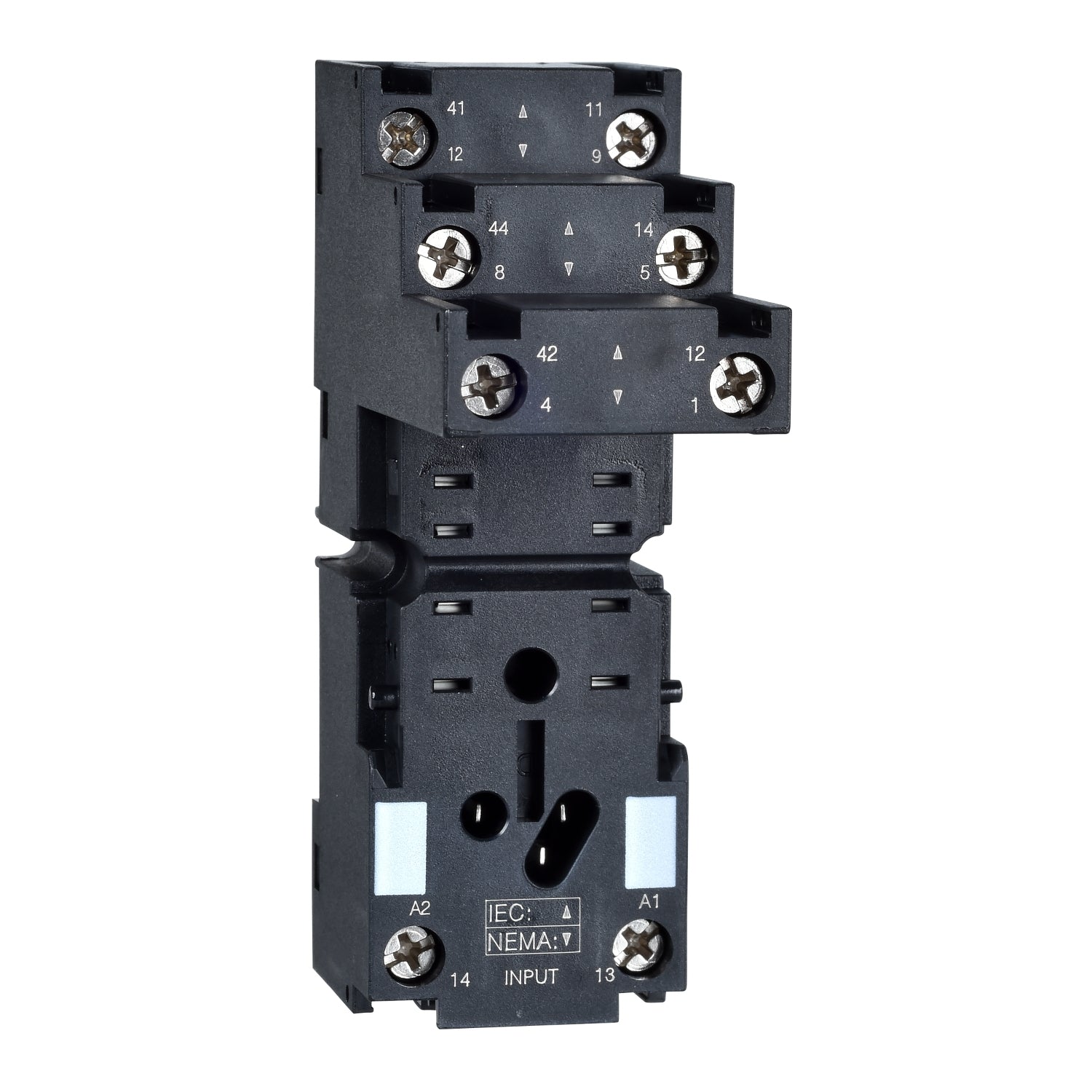 RXZE2S108M - Base Relé Temporizador RXM2 E/S separadas tornillo Schneider