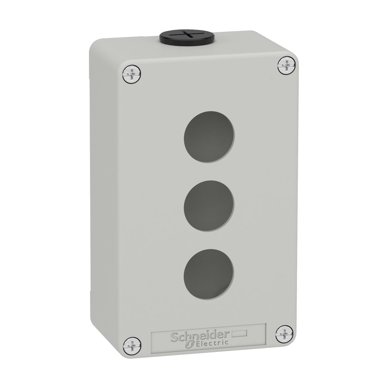 XAPD2203 - Estación de control vacía Harmony XAP XB2 SL aleación de zinc gris M20 3 orificios 22mm 80 x 130 x 515 UL cULus Schneider