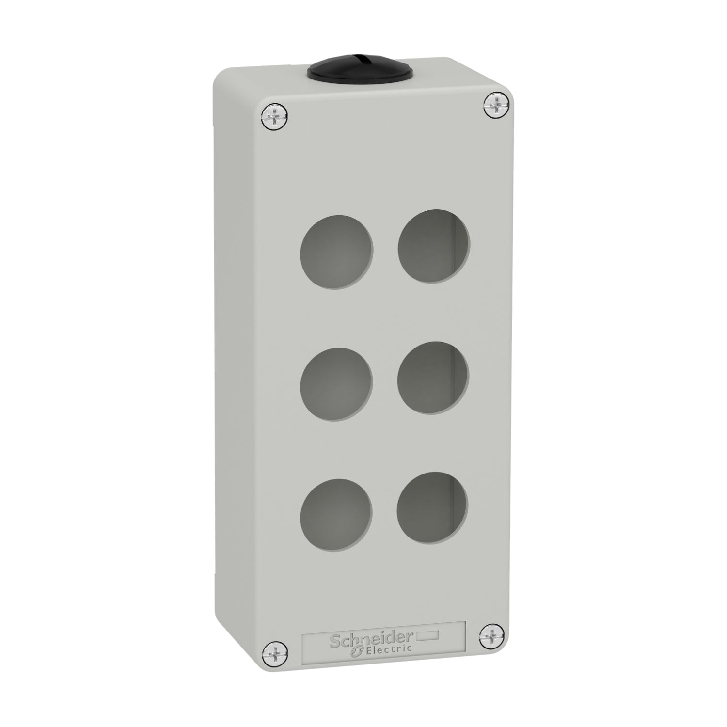 XAPD3206 - Estación de control vacía Harmony XAP XB2 SL aleación de zinc gris M25 6 orificios 22mm 80 x 175 x 515 Schneider