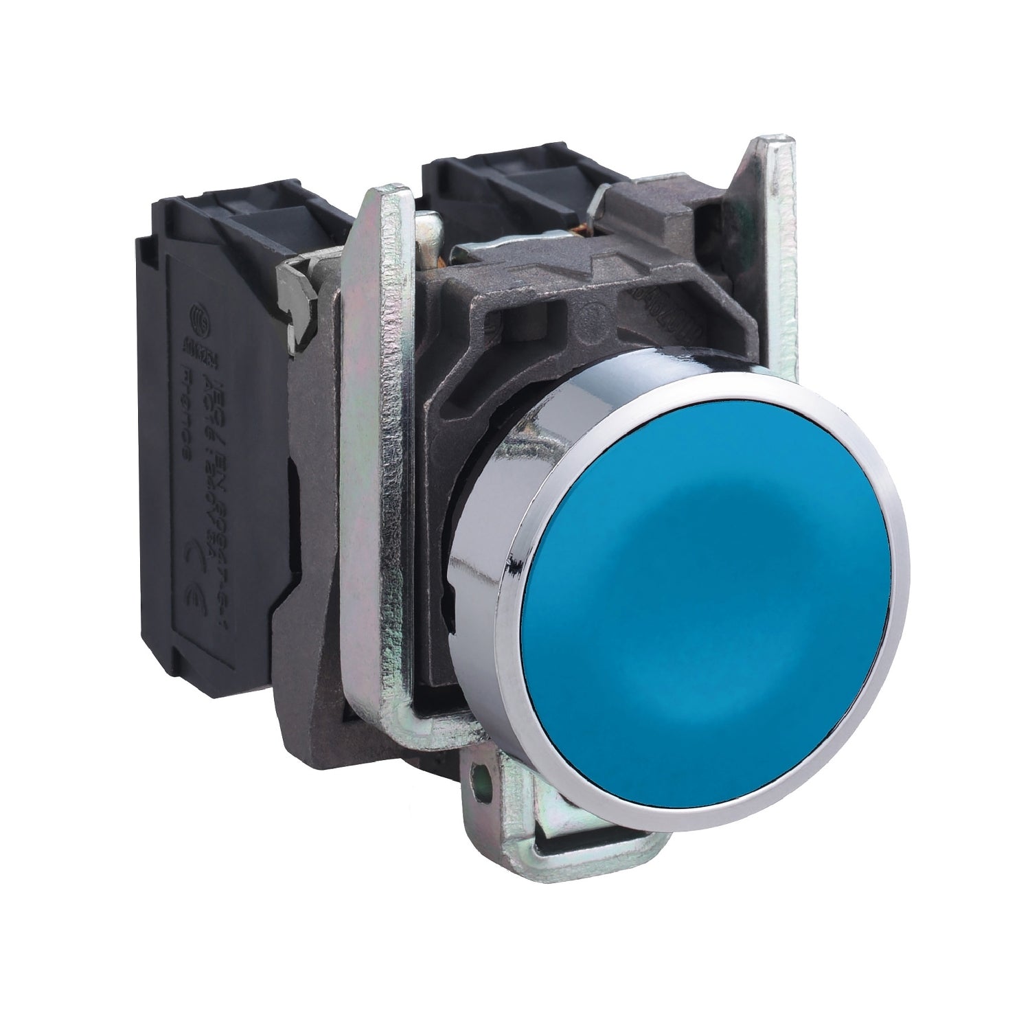 XB4BA61 - Cuerpo pulsador rasante na azul Schneider