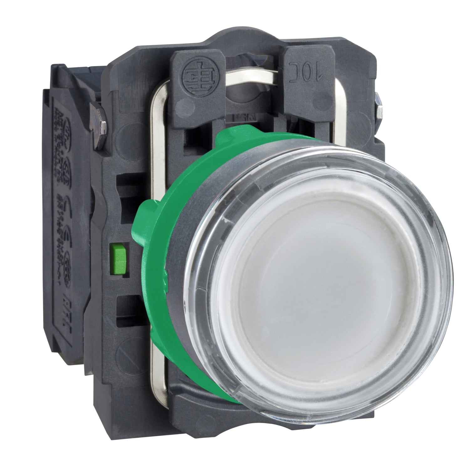XB5AW31M5 - Pulsadores luminiso led 230v na+nc blanco Schneider