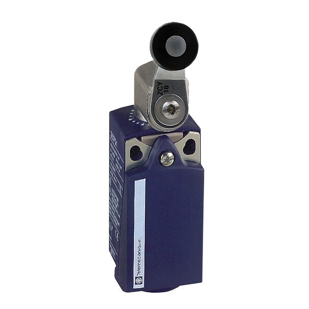 XCKP2118G11 - Interruptor de límite XCKP, palanca de rodillo termoplástico, 1NC+1 NO, acción rápida, Pg11 Telemecanique