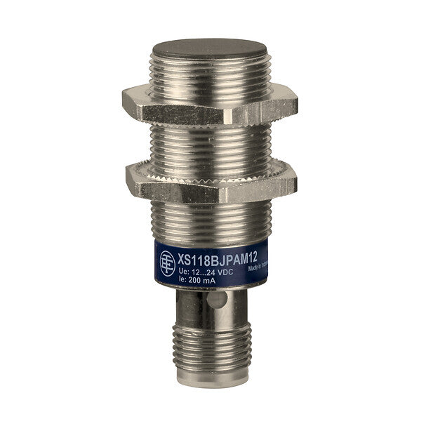 XS618B1MBU20 - Sensor de proximidad inductivo XS XS6 M18, L73mm, latón, Sn8mm, 24...240VAC/DC, 1/2" Telemecanique