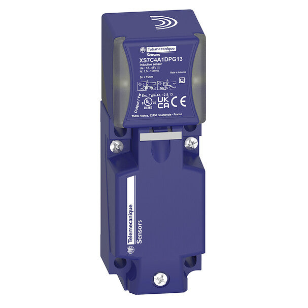 XS8C4A1PCG13 - Sensor de proximidad inductivo XS XS8 40x40x117, PBT, Sn20 mm, 12...48 VDC, bornes Telemecanique