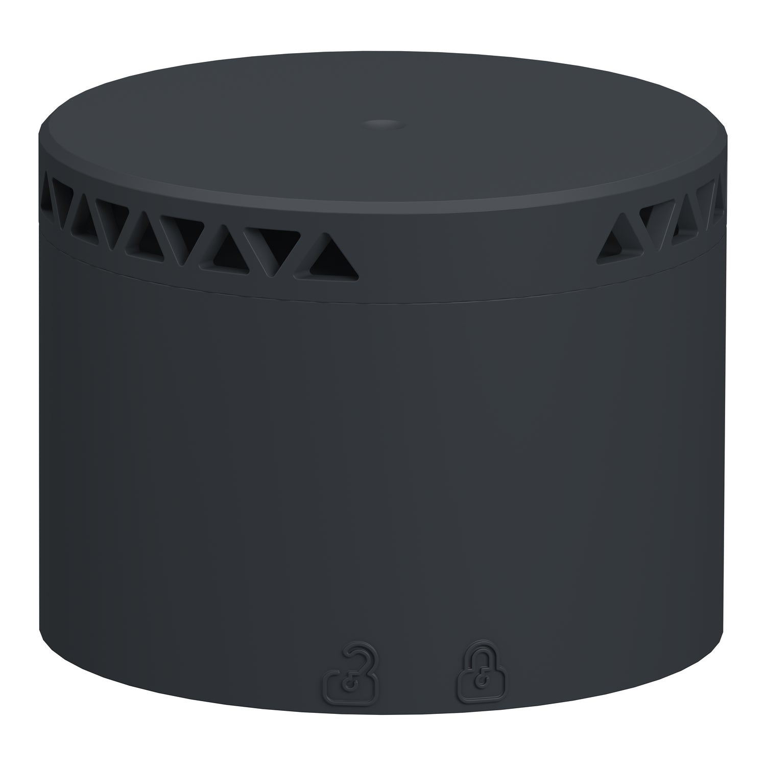 XVB7C9S - Unidad audible Harmony XVB7 Ø70mm 2 tonos Gris Schneider