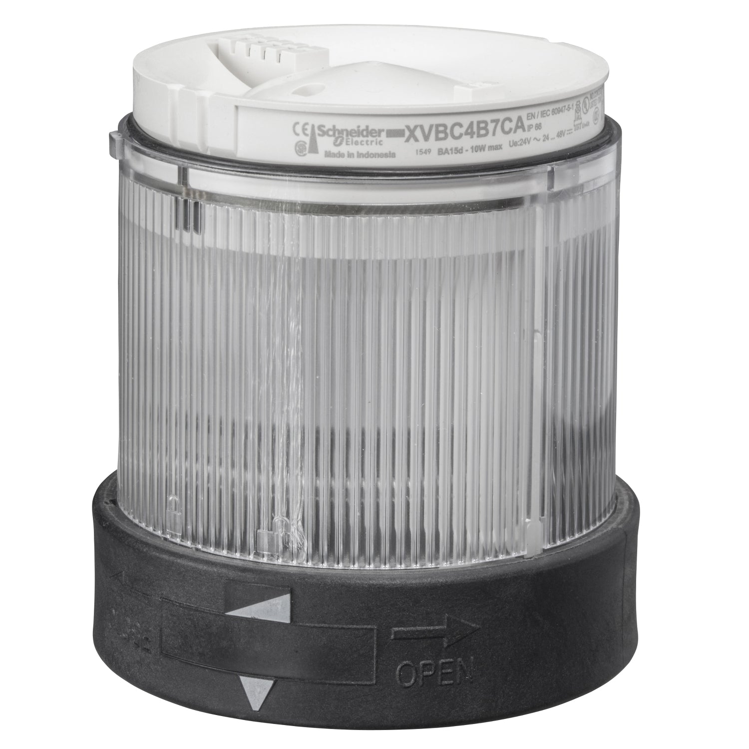 XVBC5M7 - Unidad iluminada - luz intermitente - blanca - 230 V AC Schneider