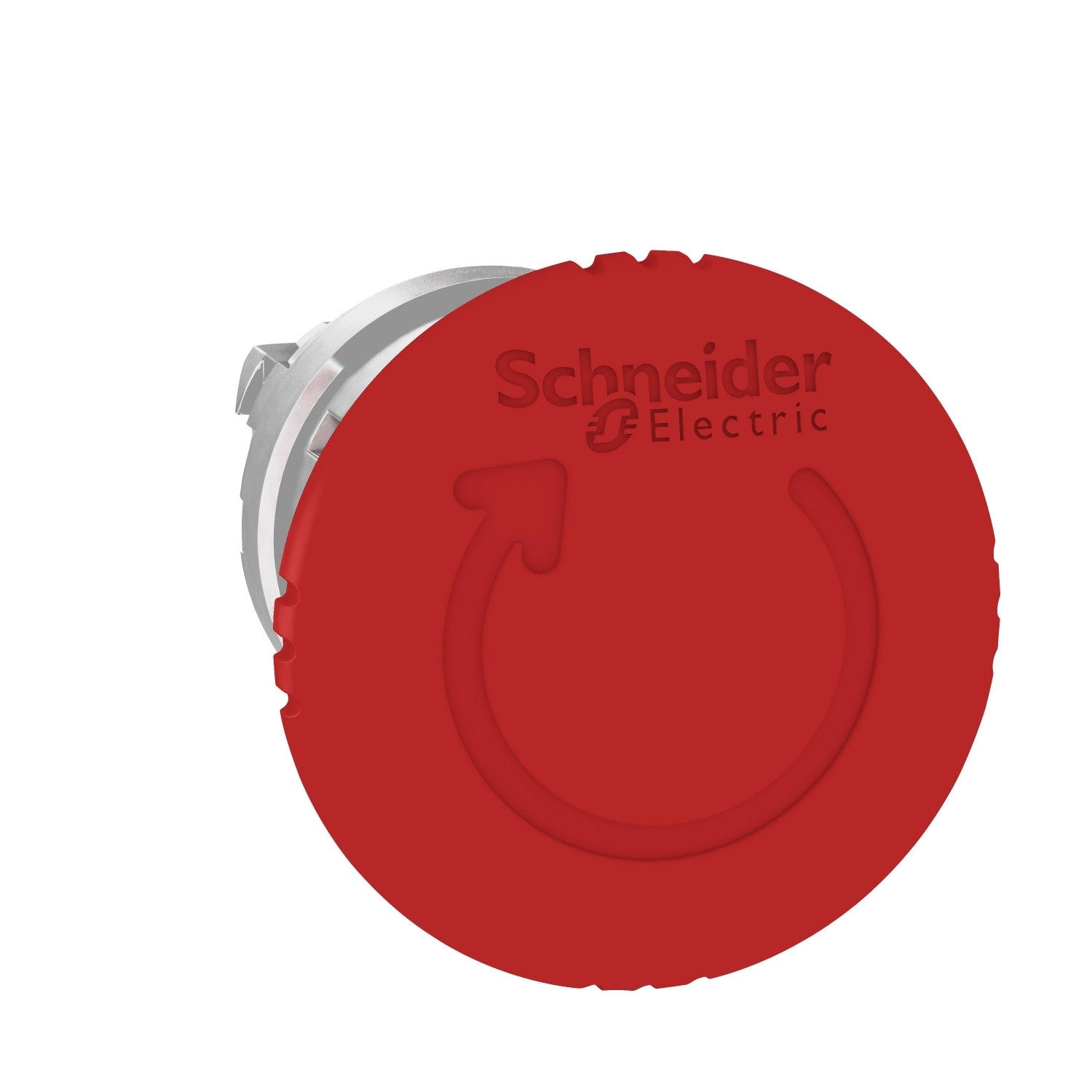 ZB4BS844 - Cabeza seta Harmony XB4 - 40mm. emergencia pulsador ar - girar Schneider
