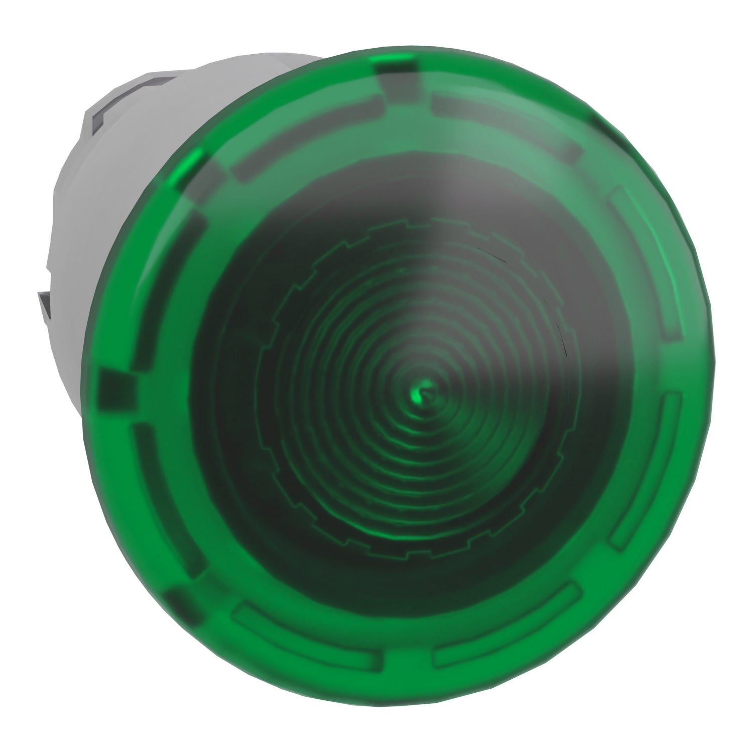 ZB4BW433 - Cabeza pulsador seta luminoso verde Schneider