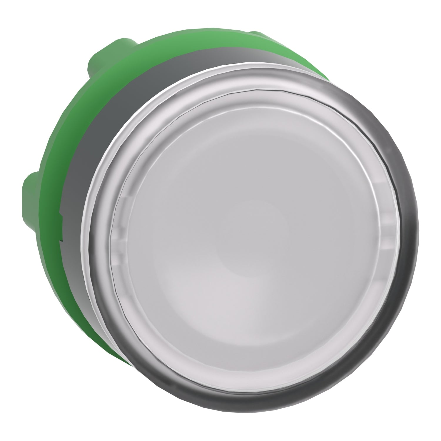 ZB5AW313 - Cabeza pulsador luminoso Harmony XB5 - rasante led blanco Schneider