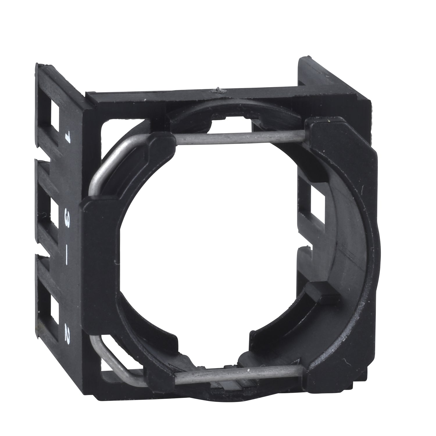 ZB6Y009 - Cuerpo con collar de fijación para bloque eléctrico Schneider