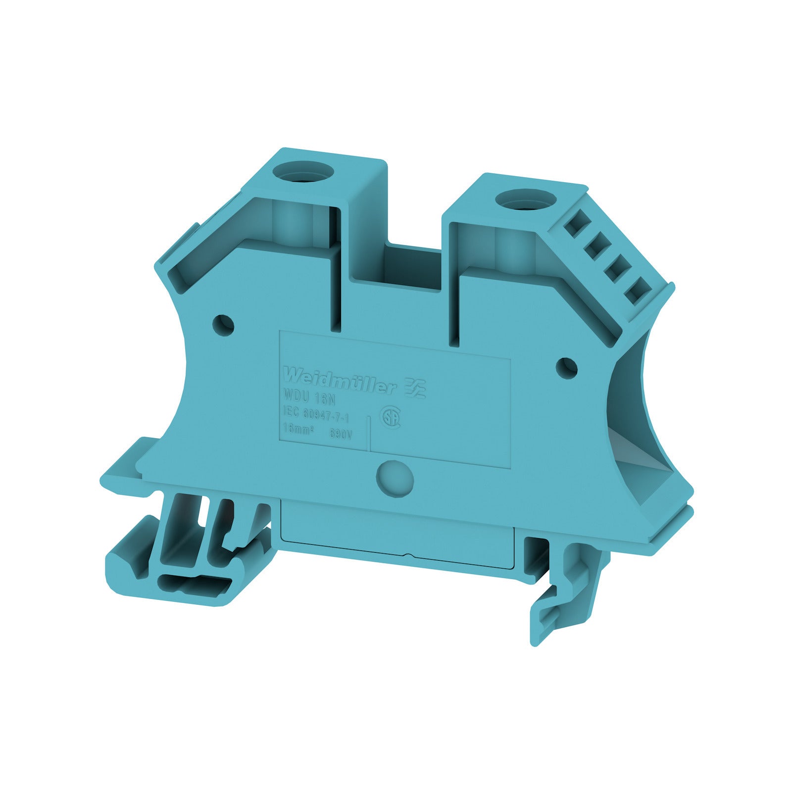 1036180000 - Bloque de bornes de paso WDU 16N BL Weidmuller
