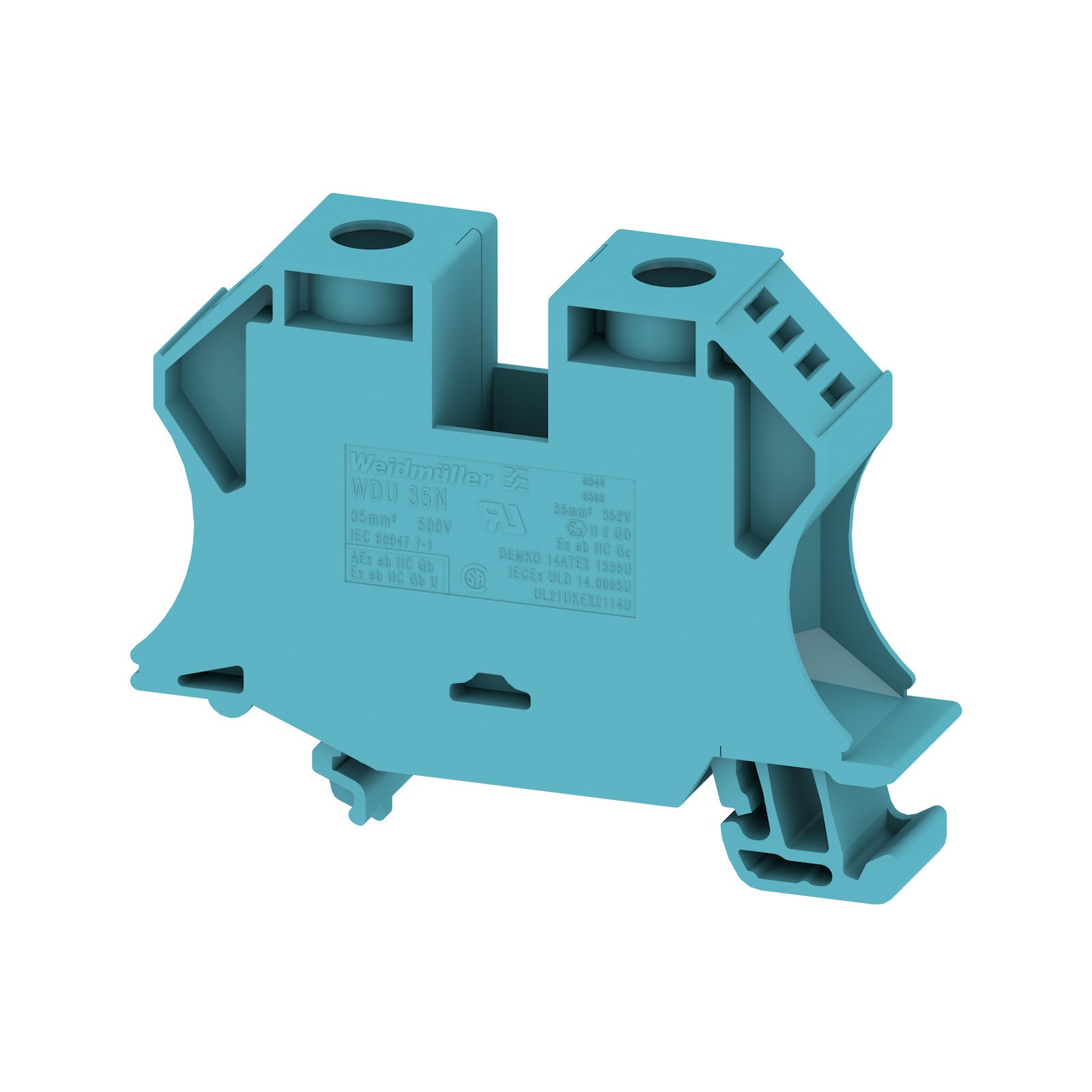 1040480000 - Bloque de bornes de paso WDU 35N BL Weidmuller