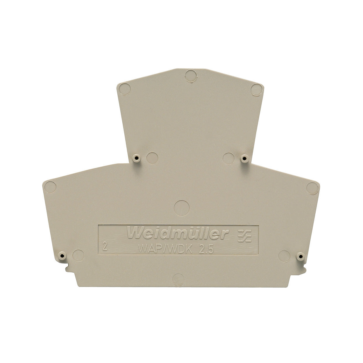 1059100000 - Tapa final para bornes WAP WDK2.5 Weidmuller