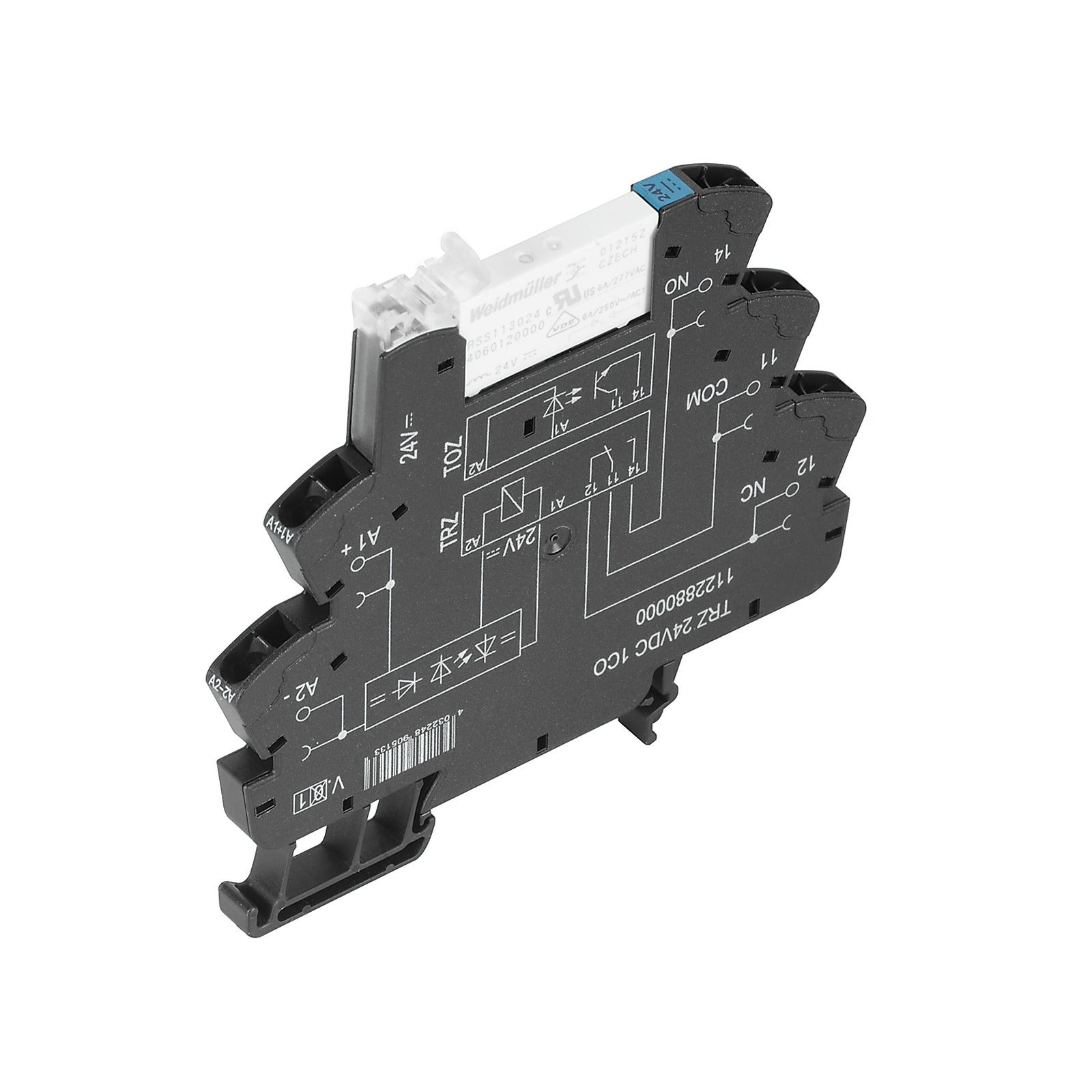 1122880000 - Módulo de relé TRZ 24VDC 1CO Weidmuller