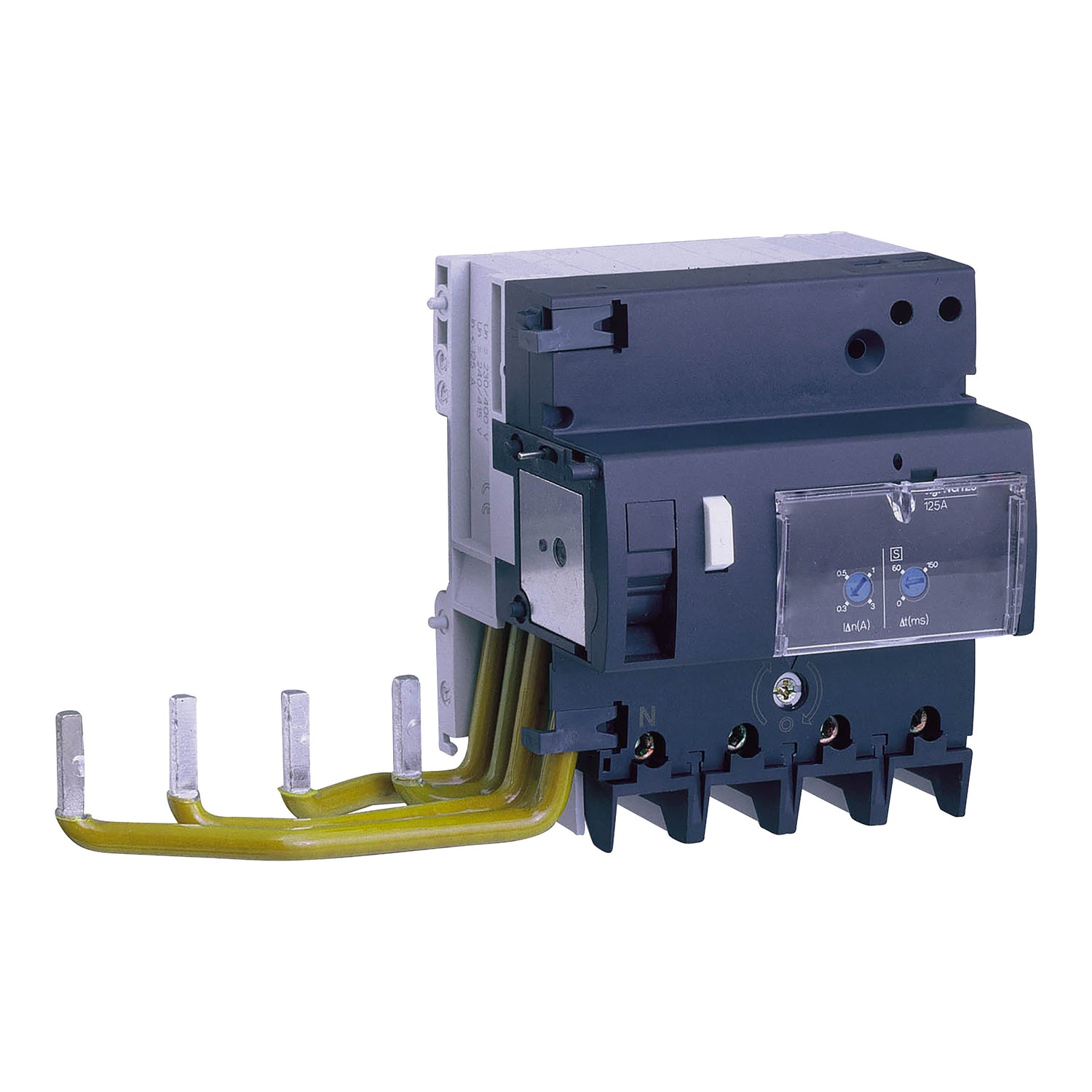 19107 - Interruptor Diferencial Vigi Acti9 Vigi NG125 4P 125A Ajustable 300mA - 500mA - 1000mA - 3000mA A-SI (Superinmunizado) Schneider