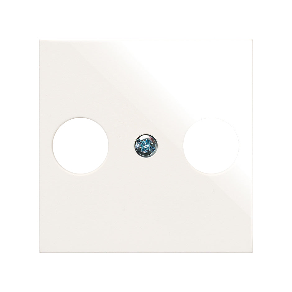 20000054-090 - Tapa para toma de señal R-TV+SAT blanco Simon 270