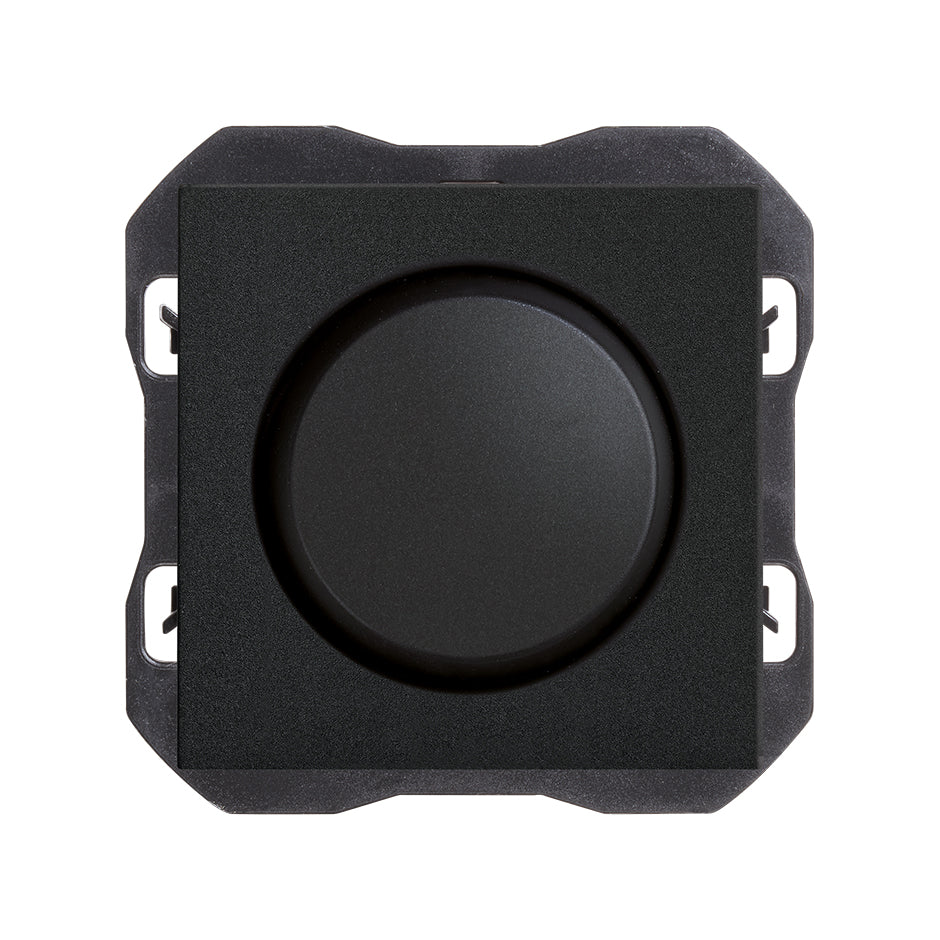 20000313-098 - Interruptor regulable 230 V~ de corte de fase 2 hilos negro mate Simon 270