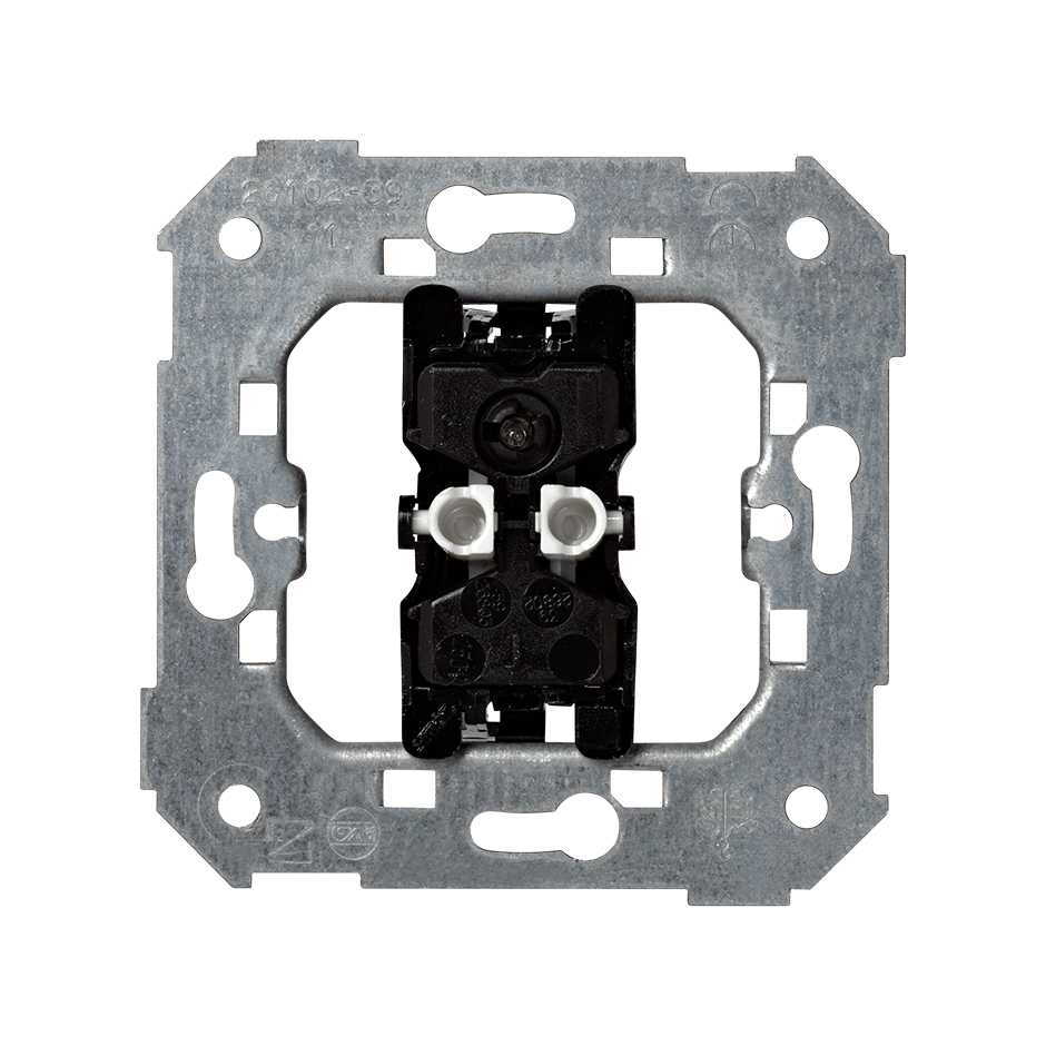 26102-39 - Interruptor unipolar 10 AX 250V~ con piloto incorporado y sistema de embornamiento rápido Simon 28