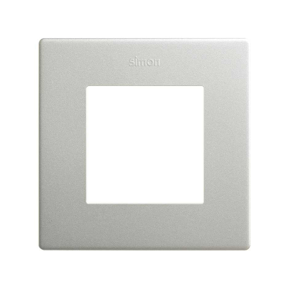 27000610-093 - Marco para 1 elemento aluminio Simon 270