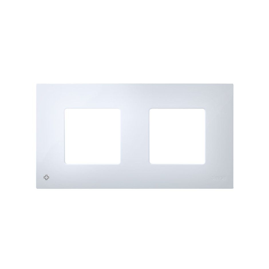 2700627-060 - Funda intercambiable para marco 2 elementos antibacteriana Simon 27 Play
