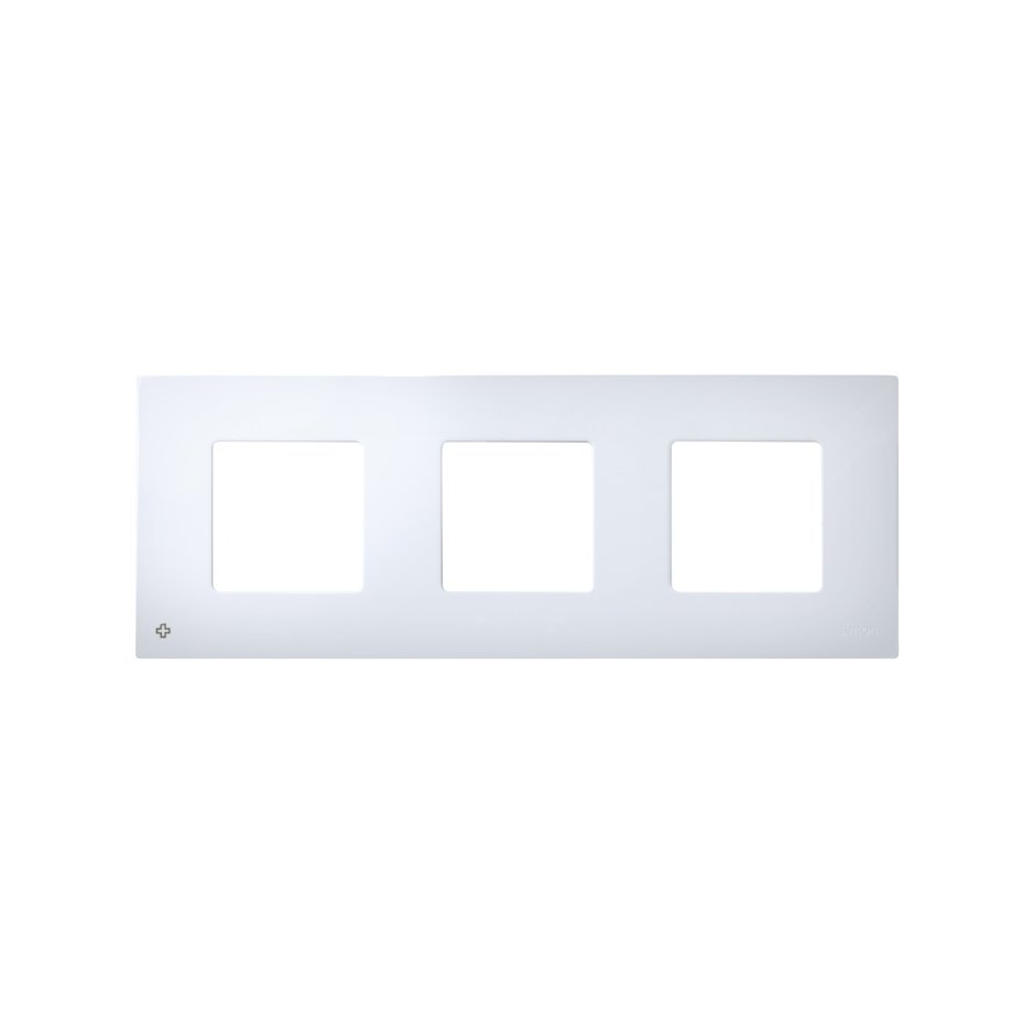 2700637-060 - Funda intercambiable para marco 3 elementos antibacteriana Simon 27 Play