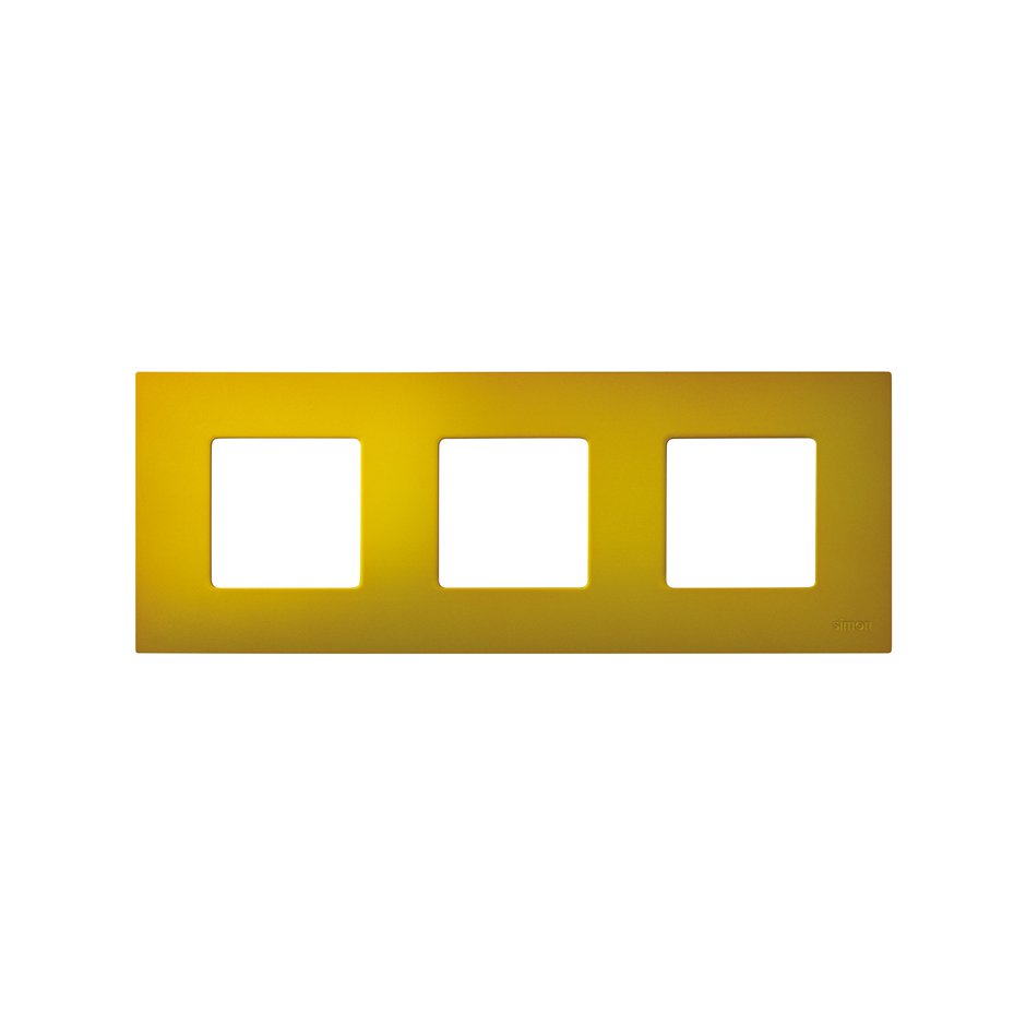 2700637-081 - Funda intercambiable para marco 3 elementos amarillo artic Simon 27 Play