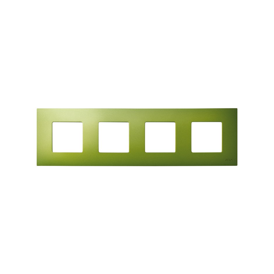 2700647-084 - Funda intercambiable para marco 4 elementos verde artic Simon 27 Play