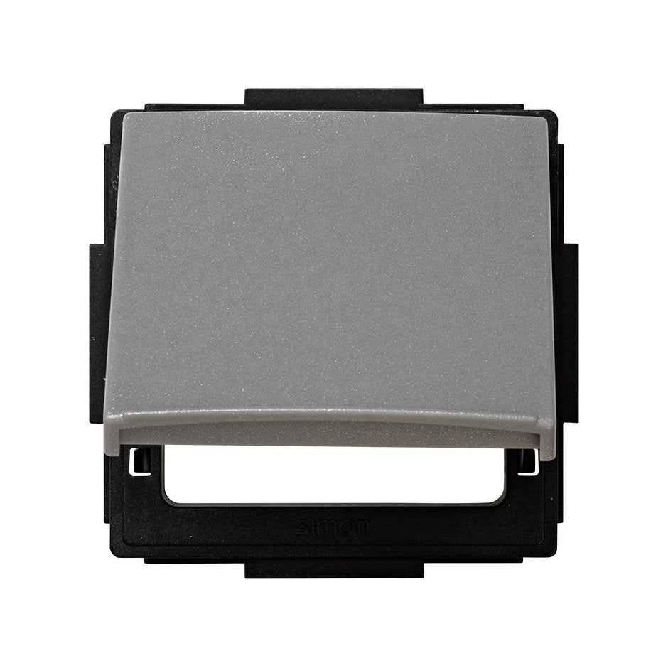 2705092-063 - Tapa abatible para artículos modulares de las diferentes series gris esmeril Simon 27 Scudo
