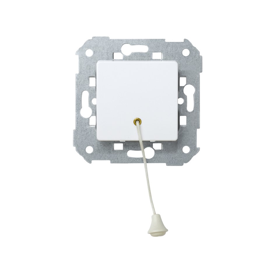 27153-65 - Pulsador de tirador 10 A 250V~ con sistema de embornamiento rápido blanco Simon 27 Play