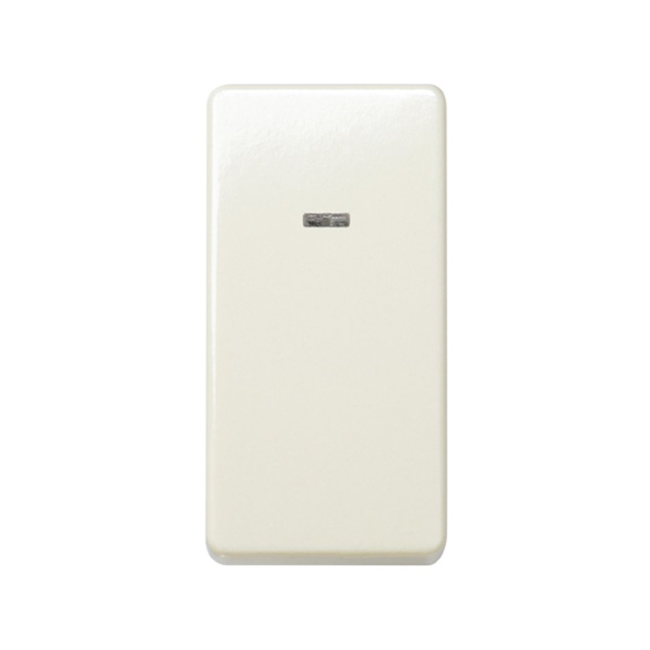 27204-61 - Conmutador 10 AX 250V~ de medio elemento con luminoso incorporado y sistema de embornamiento rápido marfil Simon 27 Play