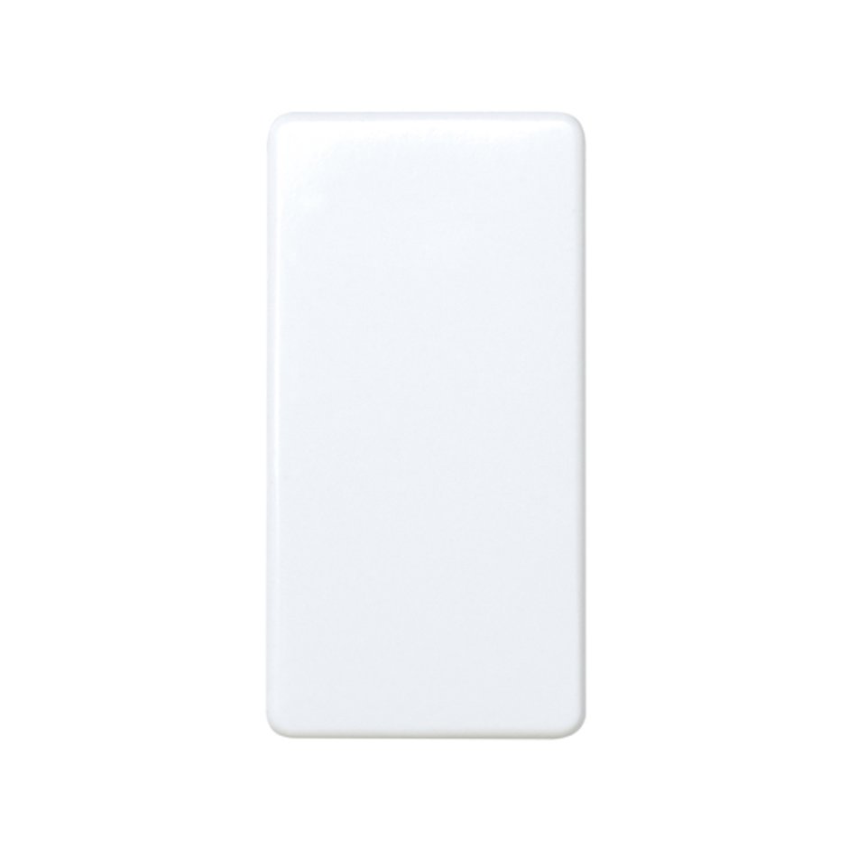 27659-64 - Pulsador neutro 10 A 250V~ de medio elemento con sistema de embornamiento rápido blanco Simon 27 Play