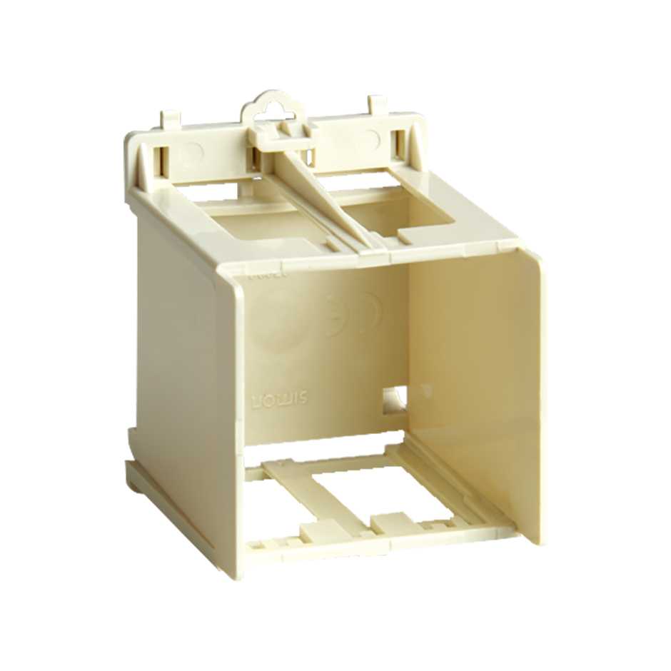 27898-31 - Adaptador para carril DIN marfil para todos los mecanismos modulares de Simon 27 Play