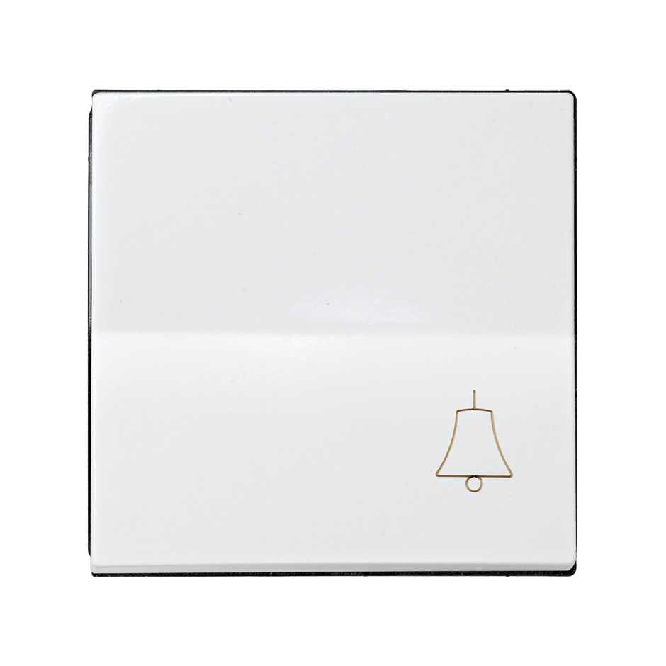 28017-30 - Tecla individual con grabado campana para pulsador blanco Simon 28