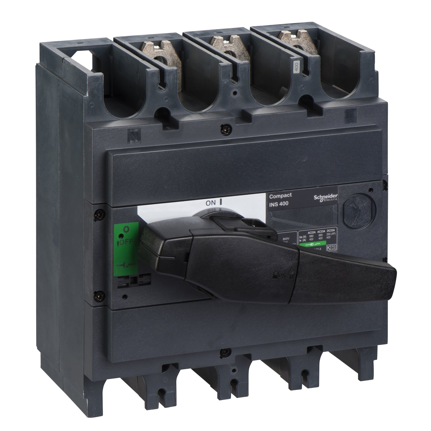 31110 - Interruptor seccionador Interpact INS400 - 400 A - 3 polos Schneider
