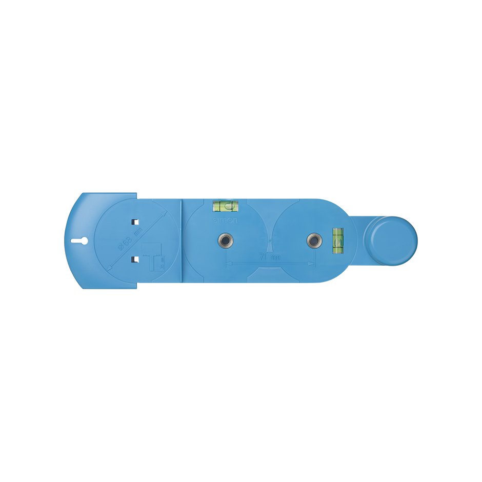 31702-61 - Plantilla para instalación de cajas de empotrar para tabique hueco Simon 31