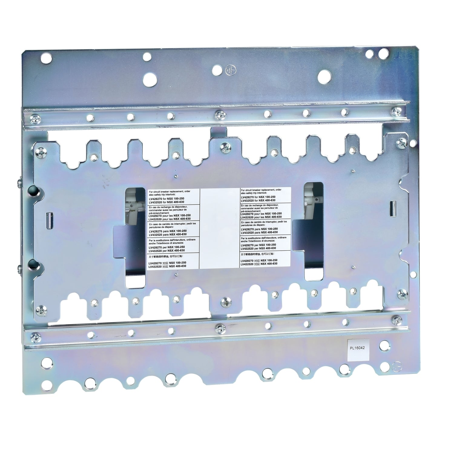 32609 - Interenclavamiento mecánico por placa base para Compact NSX400/630 Schneider