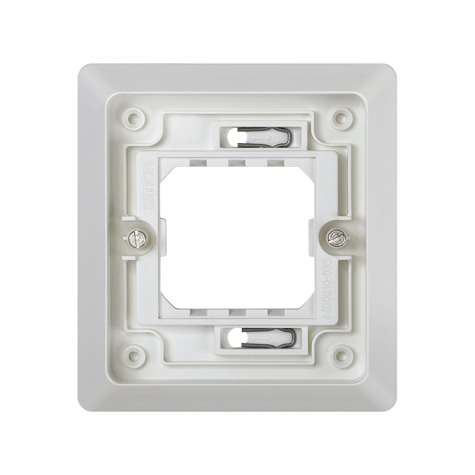4400610-035 - Marco para cajas de empotrar de 1 elemento gris Simon Aqua