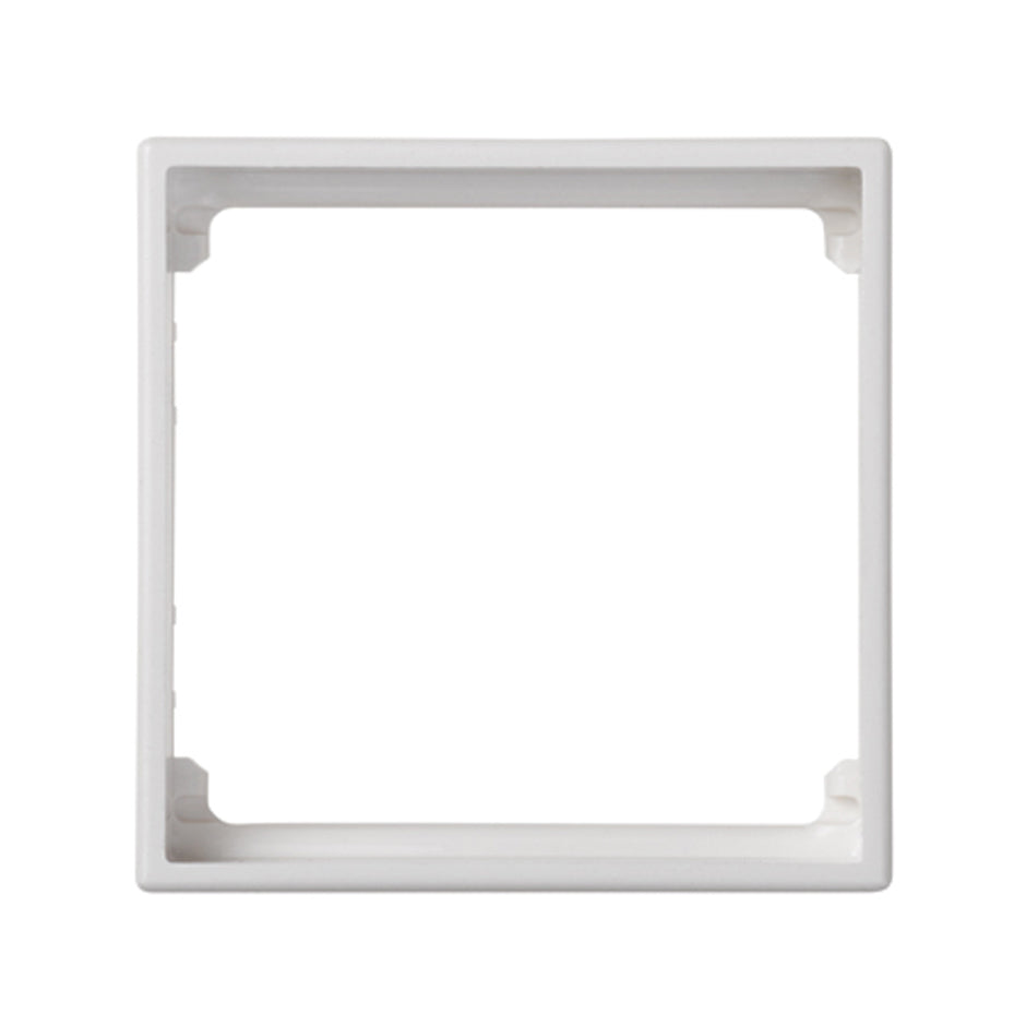 50010088-030 - Placa adaptadora de mecanismos mecánicos Simon 27 para 1 elemento blanco Simon 500 Cima