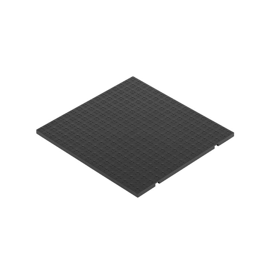 52053103-038 - Tapa embellecedora de enrasamiento para caja de suelo regulable o tapa de registro 6 elementos grafito Simon 500 Cima