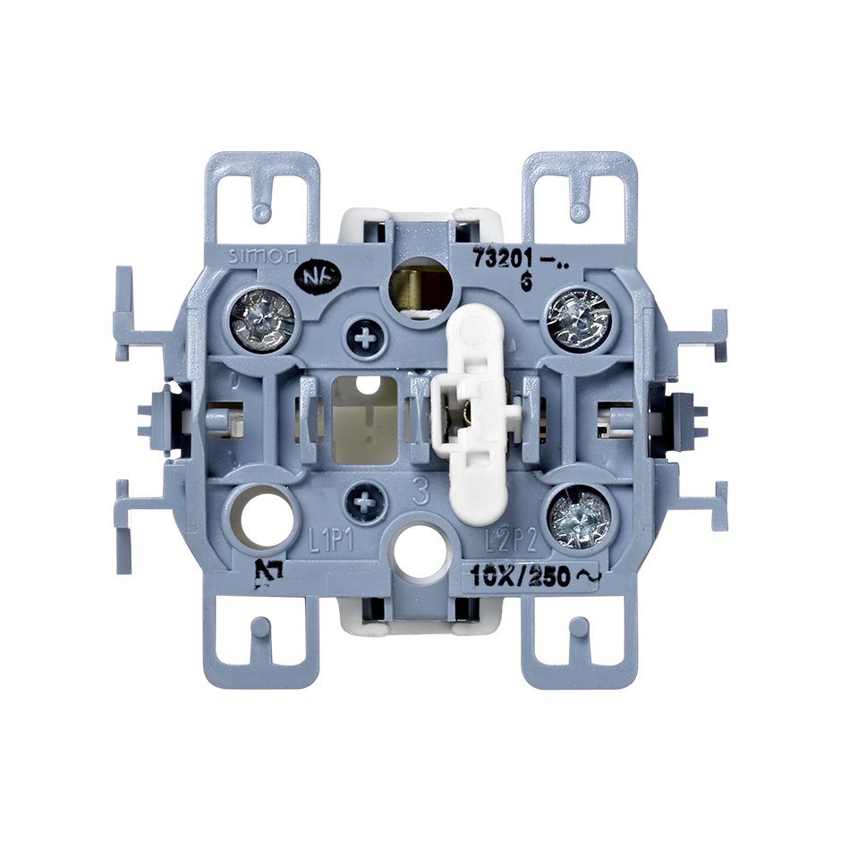 73201-39 - Conmutador 10 AX 250V~ con sistema de embornamiento a tornillo Simon 73