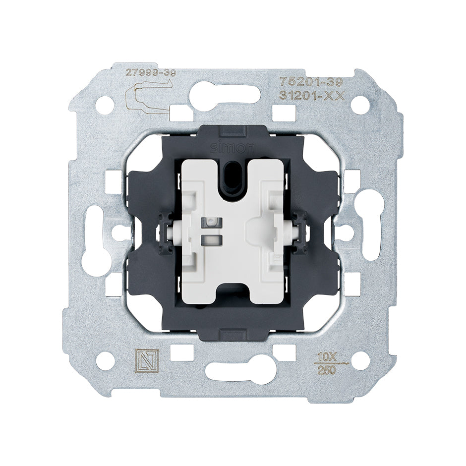75201-39 - Conmutador 10 AX 250V~ con sistema de embornamiento rápido Simon 75