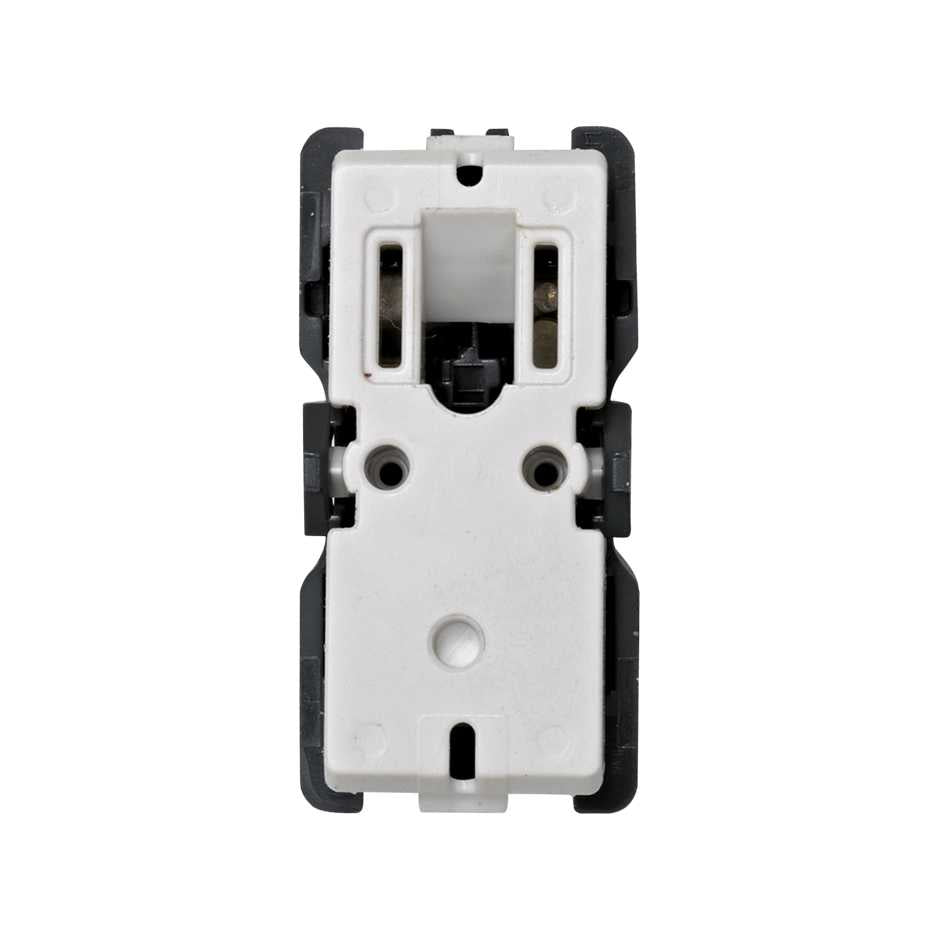 75211-69 - Conmutador 10 AX 250V~ de medio elemento con sistema de embornamiento rápido Simon 82 Centralizaciones